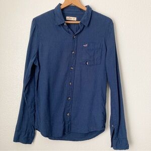 Hollister Long Sleeve Button Down Shirt | Size M